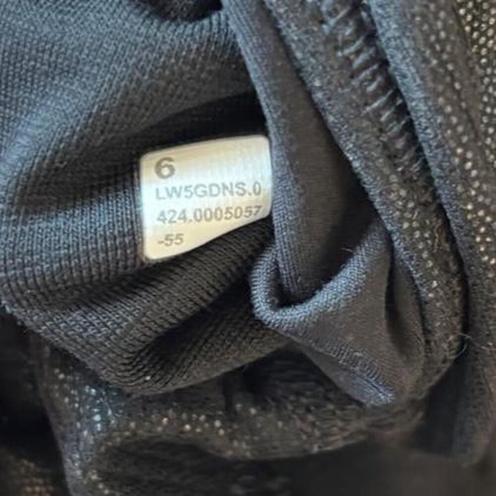 Lululemon Black Align High Rise Shine Pants 28" Shimmer size 6 - Picture 5 of 5
